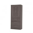 thumbnail image 2 of Pur by Bestar 36" Storage Unit with 3-drawer Set And Doors, 2 of 4