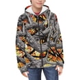 thumbnail image 3 of chaqlin Camo Hunting Zip up Hoodies for Boys Girls 8-10 Full-Zip Hooded Jacket Casual Long Sleeve Hoodie Sweatshirt Lightweight Loose Fit Sport Coat Kids Pullover Top with Pocket, 3 of 7