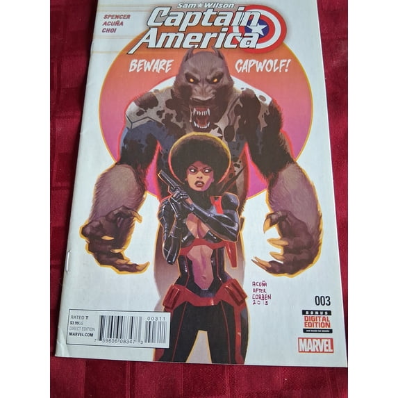 Captain America: Sam Wilson #3 Comic Book
