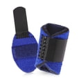 thumbnail image 1 of Nvzi piezas de férula para pulgar en gatillo, soporte para nudillos de dedo, protector de dedo en mazo, funda de soporte para dedos para aliviar el dolor de tendones (azul), 1 of 5