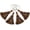 Brown, variant on Set of 2 Elegant Polyester Tassel Handmade Colorful Craft Tassels Charms for Key Chain Straps DIY Accessories (Golden, 2 pack)