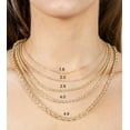 thumbnail image 6 of 14K Gold Rope Chain Necklace, 6 of 8