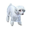 thumbnail image 1 of unbranded Poncho Impermeable Para Perro Pequeño En Color Con Capucha Y Borde Decorativo, 1 of 3