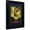 thumbnail image 2 of Trademark Fine Art "An Angel" Canvas Art by Masters Fine Art, Black Matte, Black Frame, 2 of 4