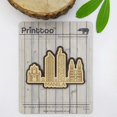 thumbnail image 3 of Custom Engraved Wooden Magnet Personalized Gift 40 Rustic Wedding Save the Date Wooden Magnet, 3 of 5