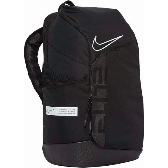 Nike Elite Pro Basketball Backpack BA6164 One Size (BLACK/BLACK/WHITE)