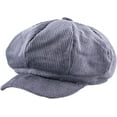 thumbnail image 6 of CoCopeaunts Newsboy Cap Unisex Octagonal Hat Men Autumn Corduroy Fabric Mens Newsboy Hat Women Solid Color Hats for Men Beret, 6 of 7