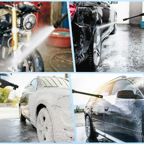 3000 PSI Electric Pressure Washer, 2.6 GPM, Portable High-Pressure Power Washer - Yellow