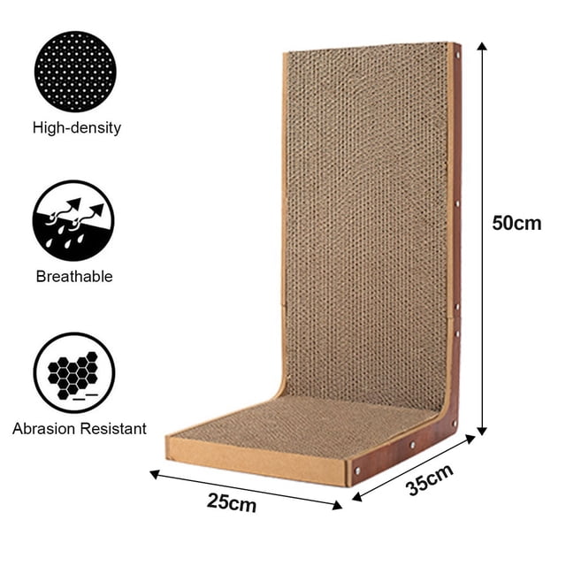 Cat climbing frame, cat scratching board, solid frosted frame, vertical cat scratching board