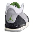 thumbnail image 3 of Jordan 3 Retro Little Kid's Shoes Light Smoke Grey/Chlorophyll/Black 429487-006, 3 of 6