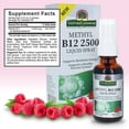 thumbnail image 4 of Spray de vitamina B12 Nature's Answer, metil B12, 2500 mcg, 4 of 7