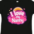 thumbnail image 4 of Inktastic I Love My Nanny Grandchild Girls Toddler T-Shirt, 4 of 5