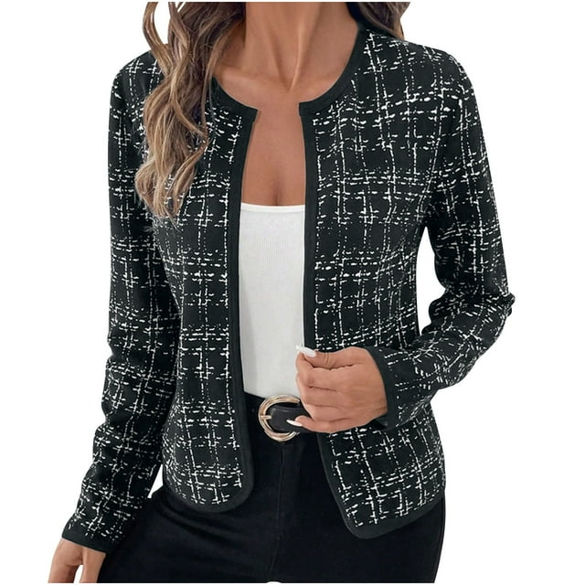 Veste Décontractée à Manches Longues Mi-Longue pour Femmes, Veste à Capuche Décontractée - Vestes Longues Tendance pour Femmes