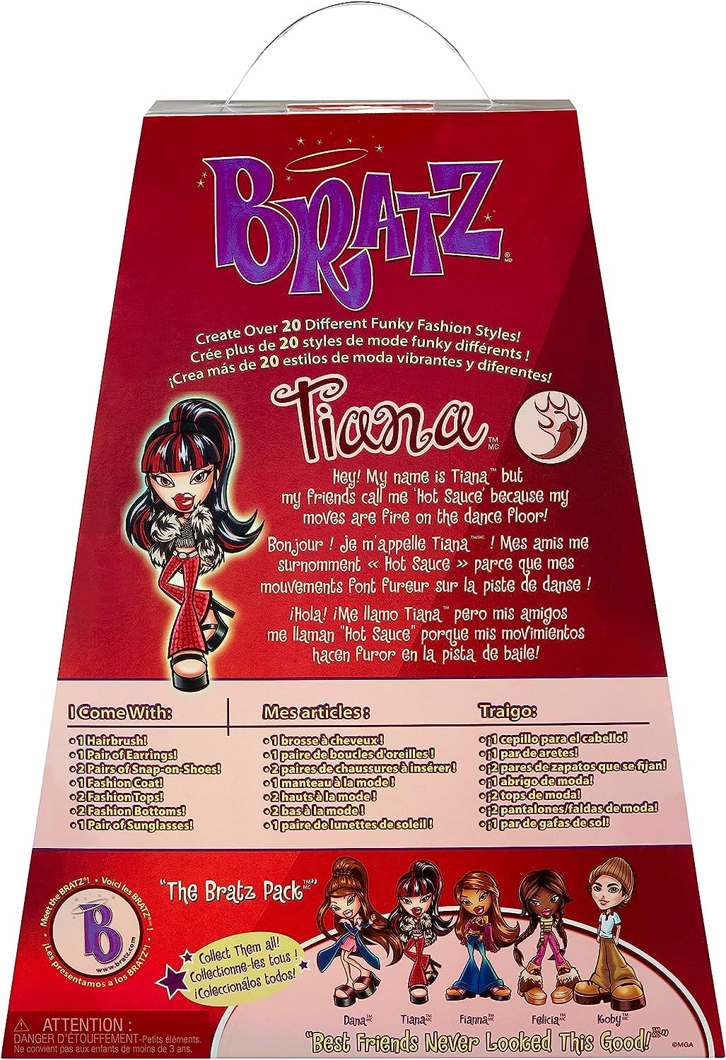 Bratz Original Fashion Doll Tiana Series 3 with 2 Outfits