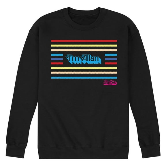Barbie The Movie - I'm Allan - Men's Crew Neck Fleece Pullover