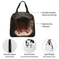 thumbnail image 3 of Naloa Playful Baby Hippo Splash Print Lunch Box for Women Men,Insulated Lunch Bag,Lunchbox,Thermal Leakproof Cooler,Reusable Lunch Tote Bag for Work School Travel Picnic, 3 of 7