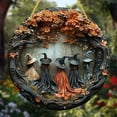 thumbnail image 4 of Halloween Witch Academy Acrylic Hanging Decor – 2D Ghost Window Garden Ornaments for Indoor Outdoor Halloween Decorations and Party Halloween Decor, 4 of 6