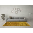 thumbnail image 3 of Ahgly Company Indoor Rectangle Abstract Yellow Contemporary Area Rugs, 5' x 8', 3 of 4