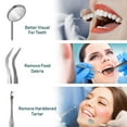 thumbnail image 2 of 9 Pack Professional Dental Tools, Stainless Steel Dental Hygiene Kit, 2 of 5
