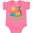thumbnail image 3 of Inktastic I Love St Lucia Boys or Girls Baby Bodysuit, 3 of 5