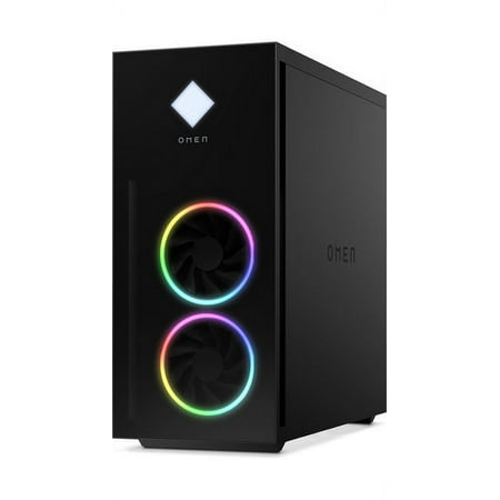 HP OMEN - 40L Gaming Desktop - Intel Core i7-12700 - 16GB HyperX Memory - NVIDIA GeForce RTX 3070 - 1TB SSD - Jet Black