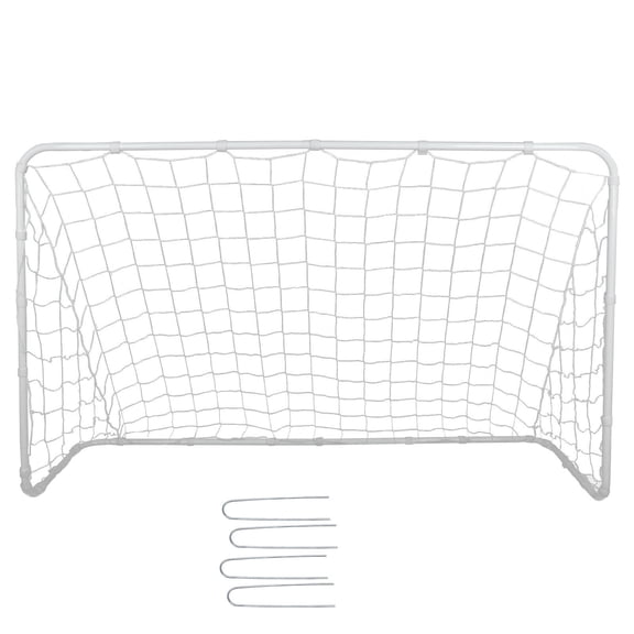 ZENSTYLE 6' x 4' Football Net Steel Frame Soccer Goal Sports Training Youth Size Outdoor Portable