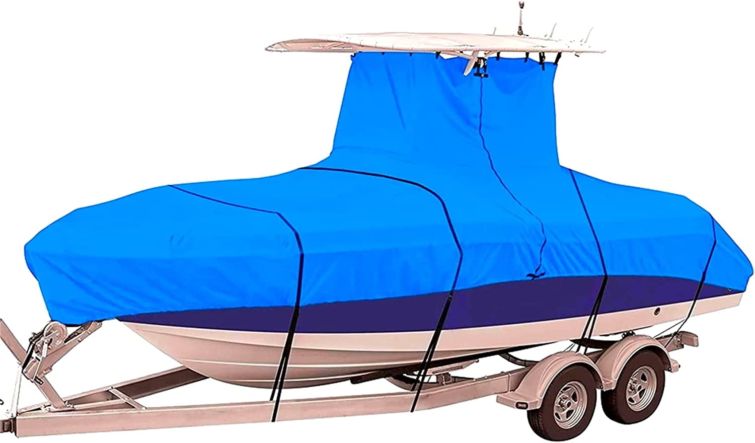 For Center Console Boats With TTop Roofs HeavyDuty Boat Cover 2024ft