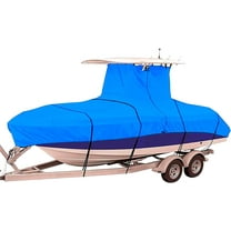 ALL-CARB 420D Heavy Duty Waterproof T-Top Roof Boat Cover Replacement for20-22/ 22 - 24ft Center Console Style Boats with T-Top Roofs