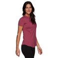 thumbnail image 2 of Avalanche Women's Sun Shirt UPF Protection Short Sleeve Top With Zipper Pocket, 2 of 5