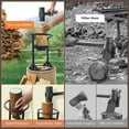 thumbnail image 5 of Firewood Splitter For Indoor And Outdoor Use, Angled Alternate Teeth Provide Superior Cutting Performance And Base Doubles As A Crate For Carrying Wood, 5 of 5