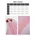 thumbnail image 6 of Womens Pink One Shoulder Maxi Dress Ruched Bodycon Long Gown High Slit, 6 of 9