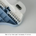 thumbnail image 4 of MesaSe Folding Squatty Potty Non-Slip Portable Toilet Stool  Polypropylene Plastic Light Blue, 4 of 6