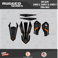 thumbnail image 4 of Kalair GFX Graphics Kit for KTM Enduro 4-stroke 250XC-F, 350XC-F and 450XC-F (2016-2018) Rugged Series, 4 of 5
