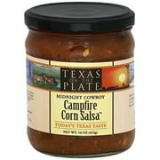 Texas On The Plate Midnight Cowboy Campfire Corn Salsa, 16 oz (Pack of 6)