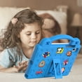 thumbnail image 4 of Aminegg Kids Shockproof Stand Tough Case 3D Cover for Samsung Tab A7 10.4 in SM-T500 T505 T509 Blue, 4 of 6
