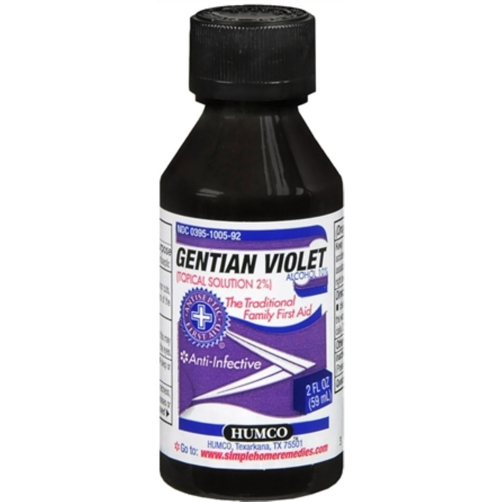 Humco Gentian Violet Solution 2, 2 Oz.