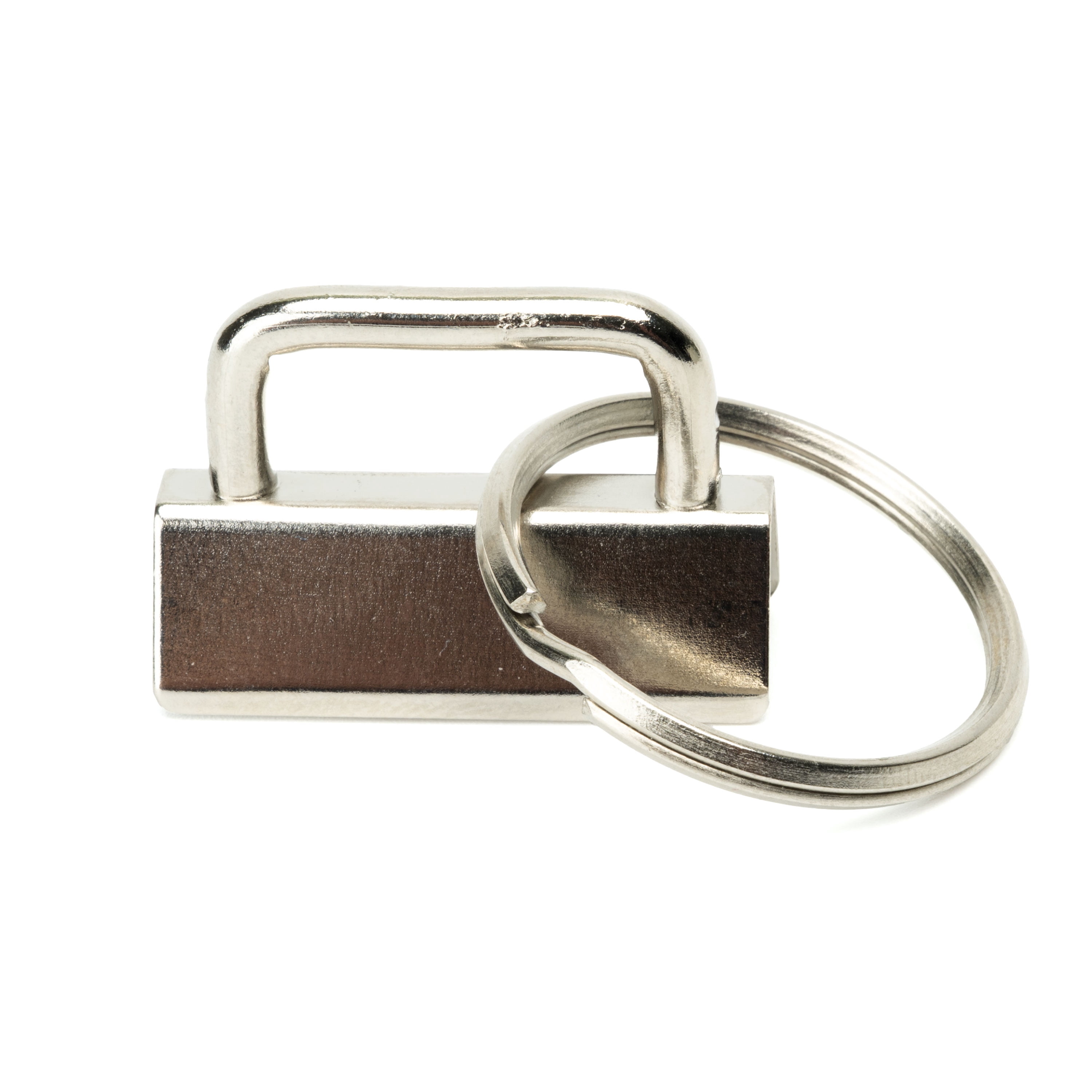 100 - Country Brook Design | 1 1/4 inch Key Chain Fob Wristlet Hardware Sets with Key Ring