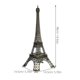 thumbnail image 2 of BESTYASH Estatua De Metal De Torre Eiffel Decorativa Color Marrón Para Y Oficina, 2 of 8