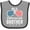 Heather and Black, variant on Inktastic All American Brother USA Parade Boys Baby Bib