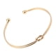 thumbnail image 5 of Brazalete minimalista de alambre para mujer, ajustable, fino y con purpurina, para uso diario dorado, 5 of 9
