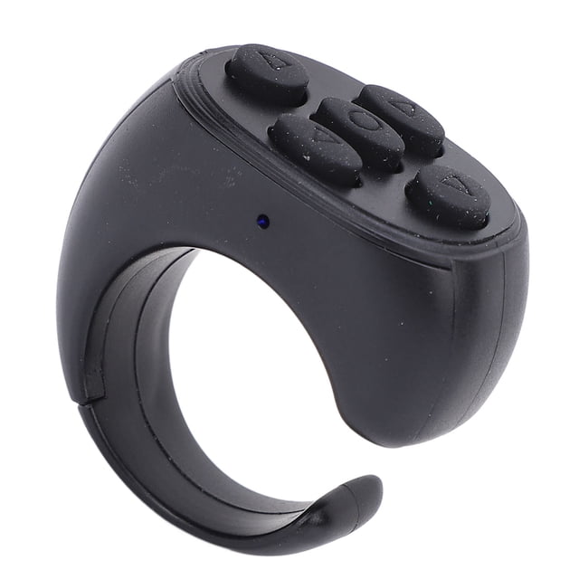 Remote Control for TikTok, Remote Control Page Turner with Charging Case, Bluetooth5.3 Page Turner, Support APP, Video, Reading, Selfie