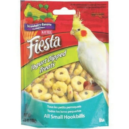 UPC: 0071859998503 | Kaytee Fiesta Yogurt Dipped Treats – Strawberry/Banana 3.5 oz
