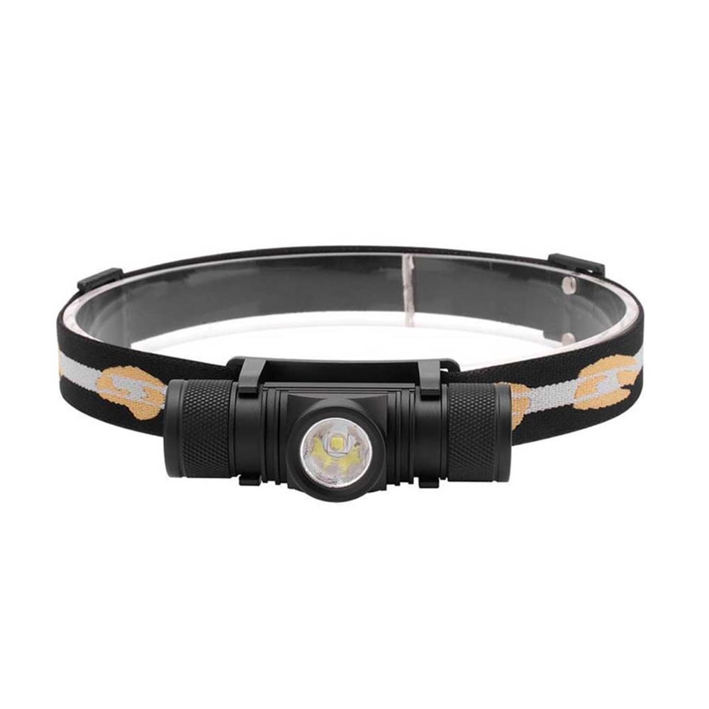 Waterproof LED Mini Headlamp Powerful 1000lm Headlight 18650 Rechargeable Flashlight for Night Running Riding Fishing