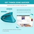 thumbnail image 6 of SGEYR 2.4G Wireless Vertical Ergonomic Optical Mouse USB Connector 800/1200/1600 DPI 6 Buttons, 6 of 8