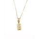 thumbnail image 1 of Collar con dije de oro laminado letra brillos E, 1 of 6