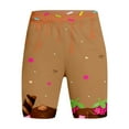 thumbnail image 4 of oqasdz Child Girls Boys Shorts Ice Cream Print Elastic Waist Comfortable Shorts With Pockets Sports Active Board Shorts Size 13 Y-14 Y, 4 of 4