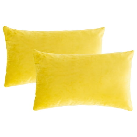 Clearance Throw Pillows Covers Sets Of 2 Premium Velvet
