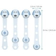 thumbnail image 2 of Cerradura de seguridad adorable para cajón de 8 piezas, cerradura para puerta de refrigerador, cerradura a prueba de niños, 2 of 6