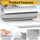 thumbnail image 4 of Tapajuntas de Aluminio de 30,5 cm X 5 M, Paneles Metálicos Impermeables para Techos de 0,2 mm, Rollo de Tapajuntas de Aluminio 1060 para Tapajuntas de Techos., 4 of 5