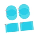 thumbnail image 2 of 8x Película de espejo de coche Película impermeable Antiarañazos Impermeable Transparente para espejo de coche para autobús, 2 of 9